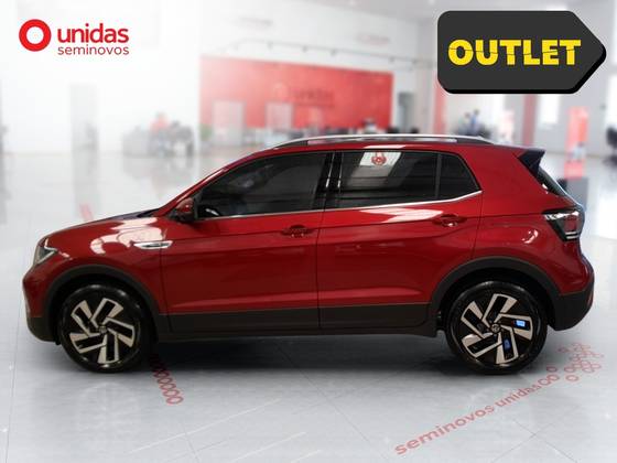 VOLKSWAGEN T-CROSS 1.4 250 TSI TOTAL FLEX HIGHLINE AUTOMÁTICO